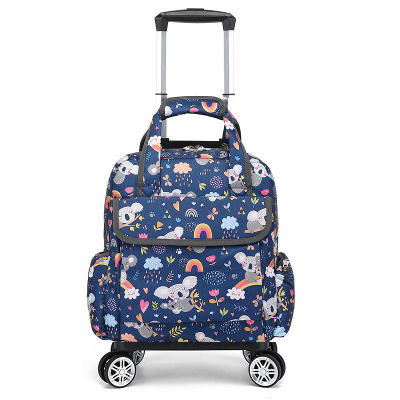 Trendy Foldable Mini Portable Boarding Cloth Travel Bags
