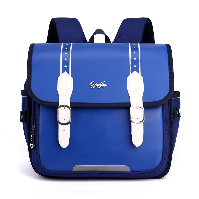 Horizontal Primary Grade Burden Alleviation Lightweight Elementary School Students' Schoolbags