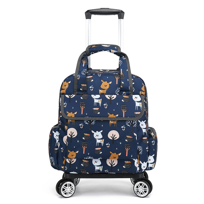 Trendy Foldable Mini Portable Boarding Cloth Travel Bags