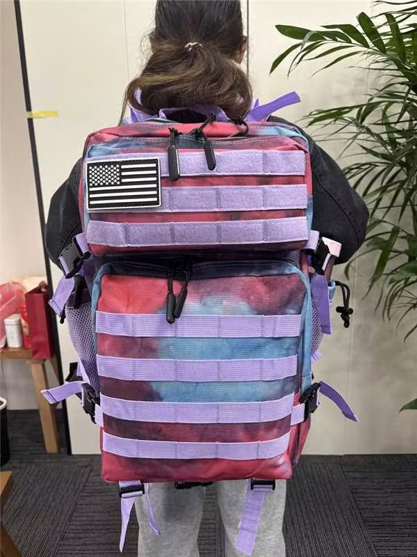 Camouflage Large Capacity Velcro Hard-wearing Waterproof Backpacks