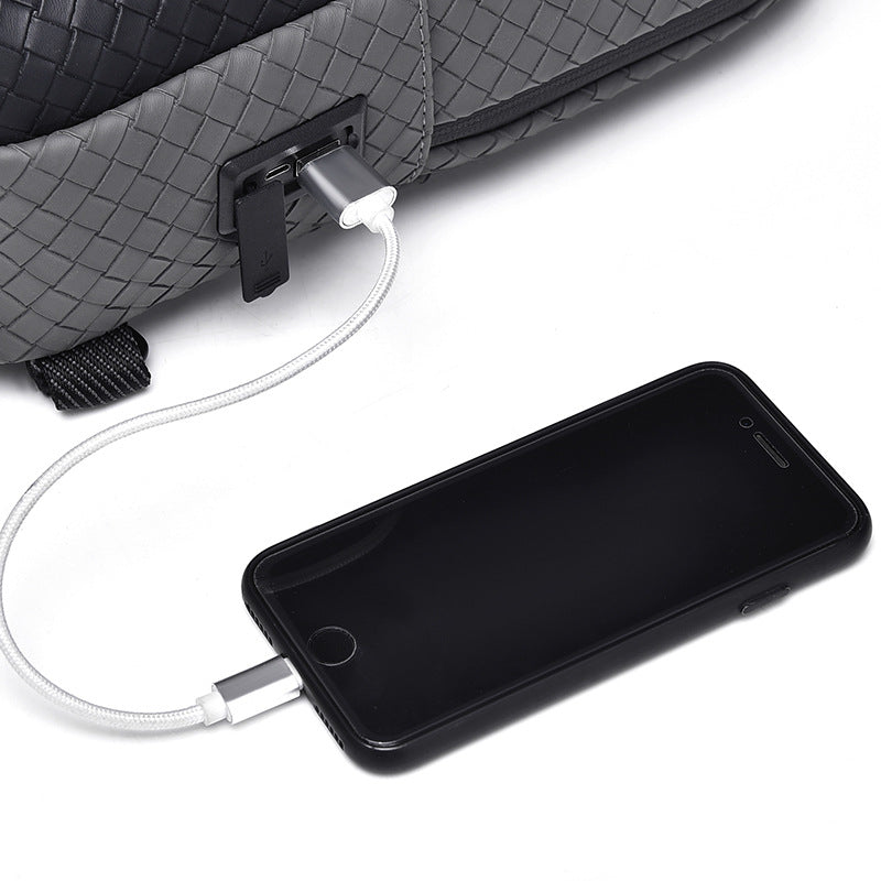Men's Cool Versatile Classy Waterproof Trend Men's Chest Bags