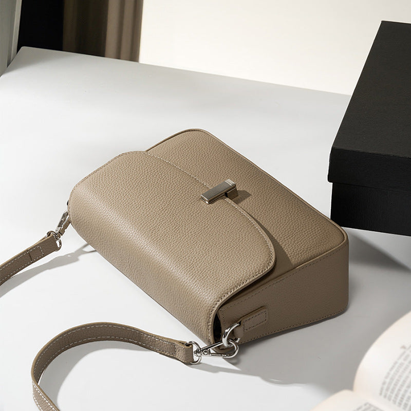 Women's Large Capacity Genuine Leather Graceful Fashionable Crossbody Bags