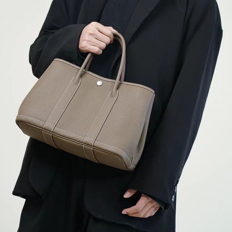 Steel Hardware Imported First Layer Cowhide Shoulder Bags