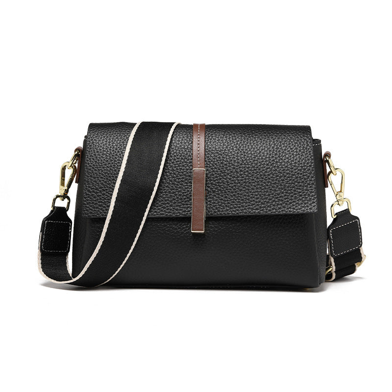 Women's High-grade Large Capacity Fashion First Layer Small Square Bags