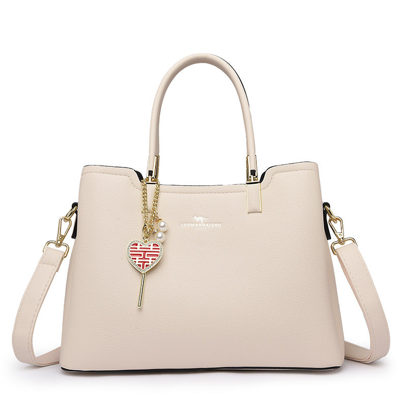 Women's Soft Leather Mouth To Give Mom Tote Bags