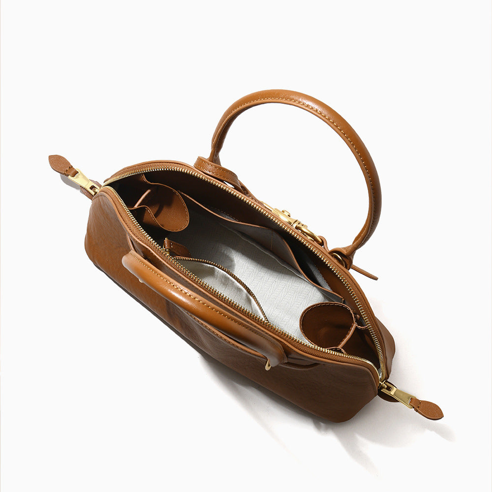 Women's Autumn Genuine Leather Fashion Commuter High-grade Handbags