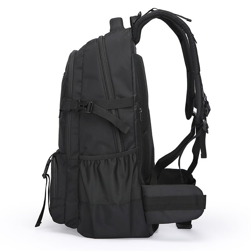 Women's High Male College Large Capacity Solid Backpacks
