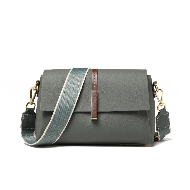 Women's High-grade Large Capacity Fashion First Layer Small Square Bags