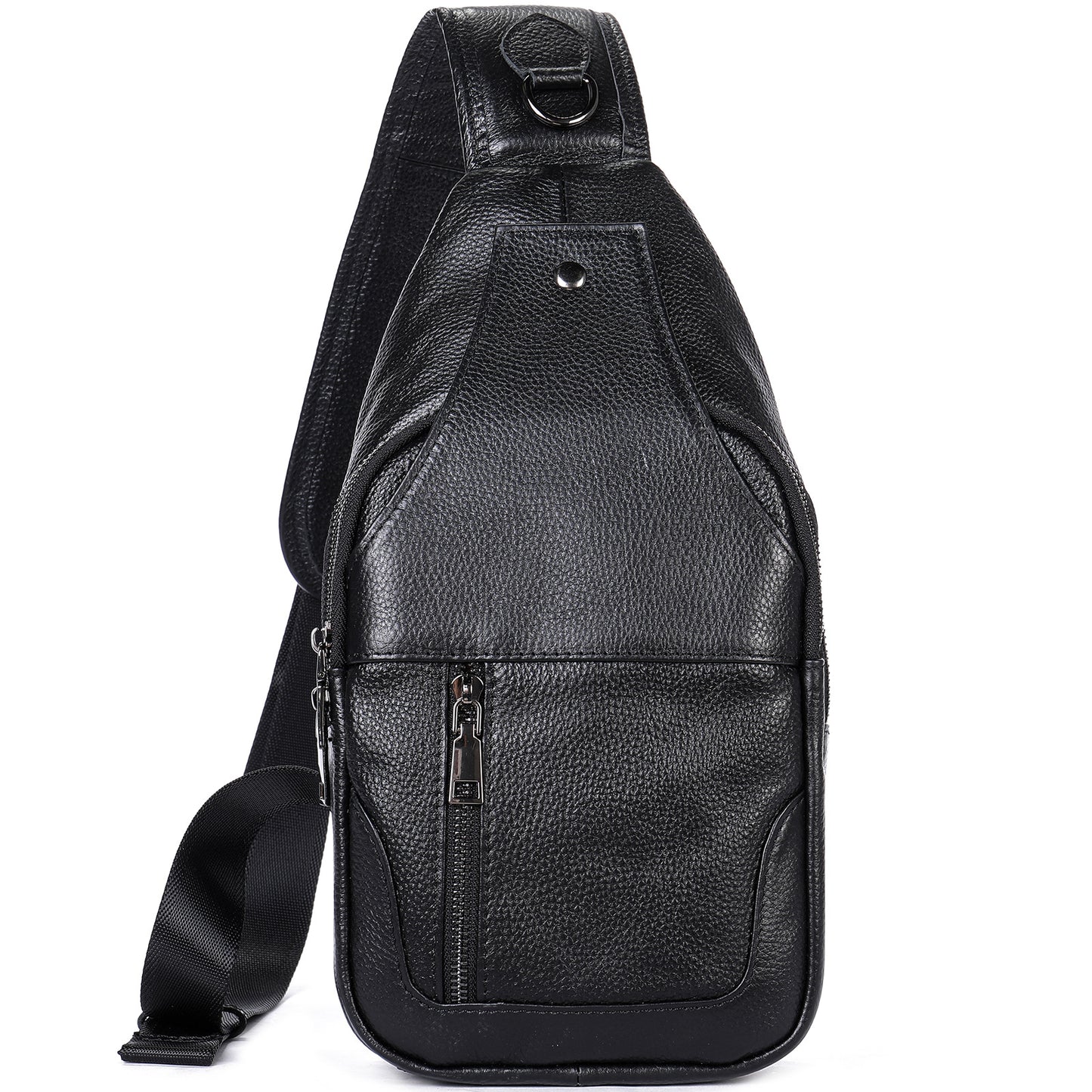Glamorous Men's Leather Fashion Top Layer Bags