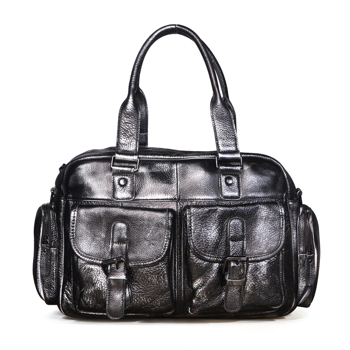 Men's Layer Crazy Horse Skin Cowhide Retro Travel Bags