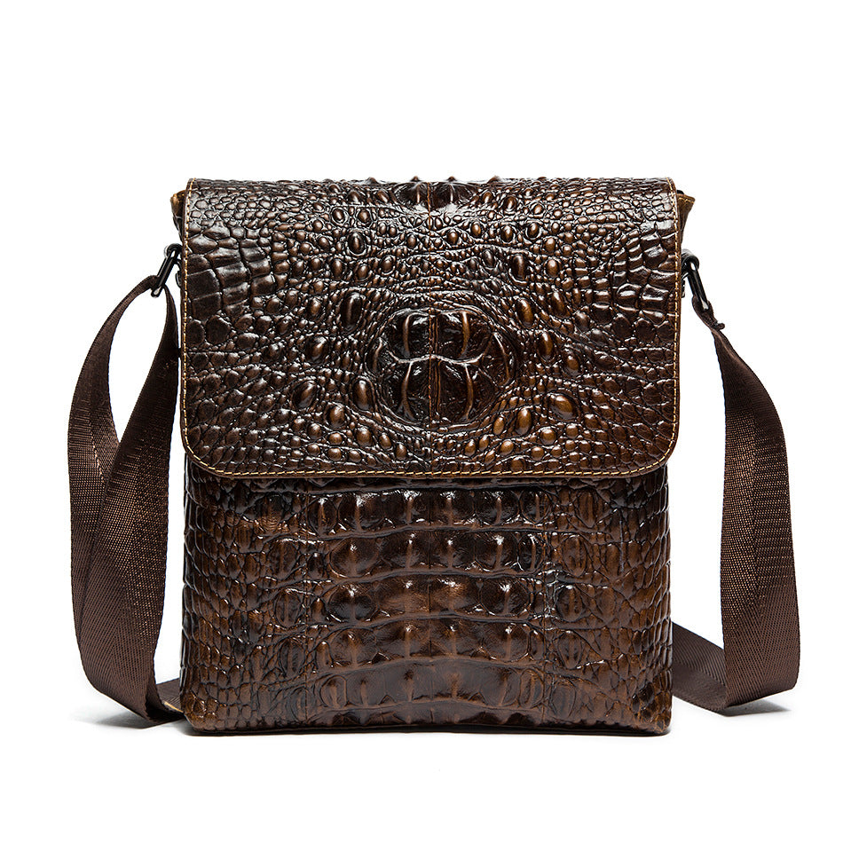 Men's Classic High-grade Genuine Leather Flap Men's Messenger Bags