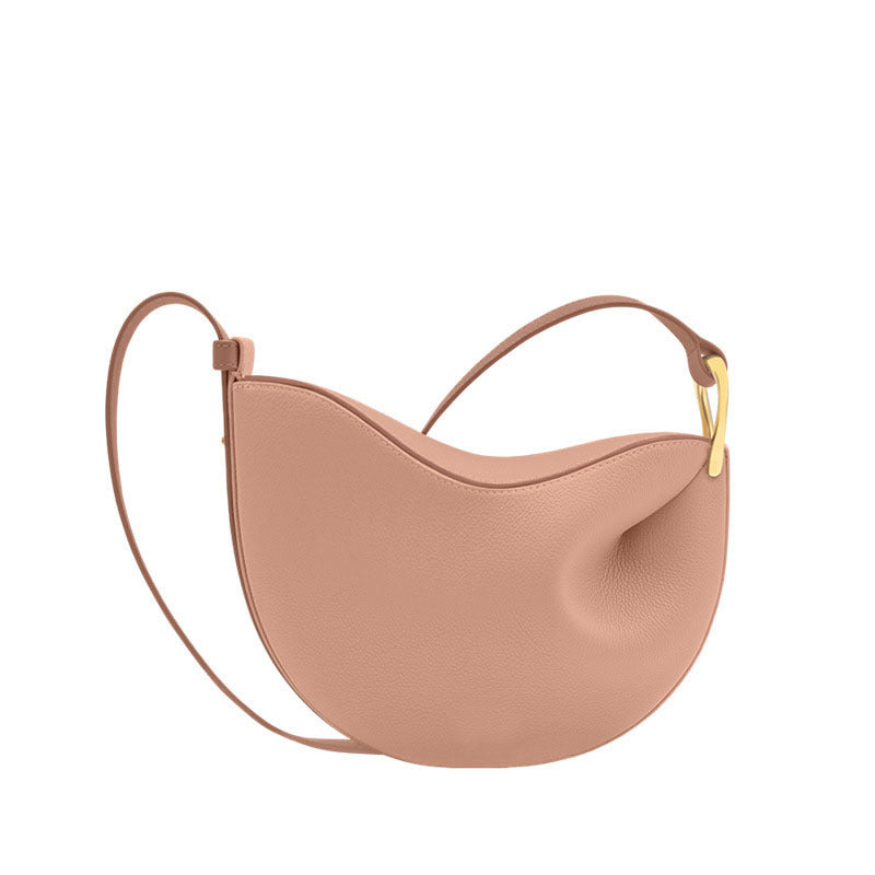 Women's Niche Pea Lychee Pattern Underarm Tofu Small Square Bags