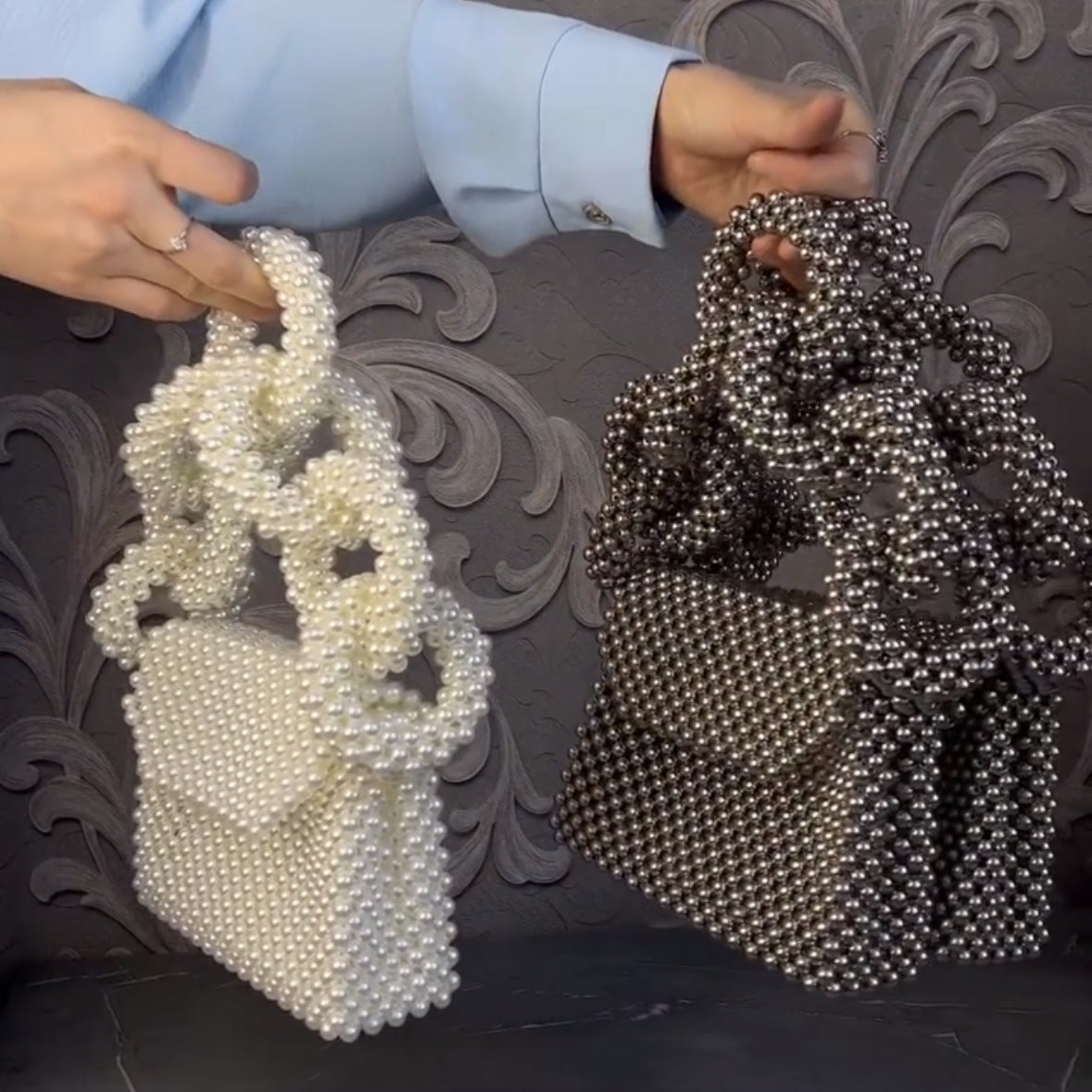 Style Light Luxury Advanced Texture Handmade Handbags