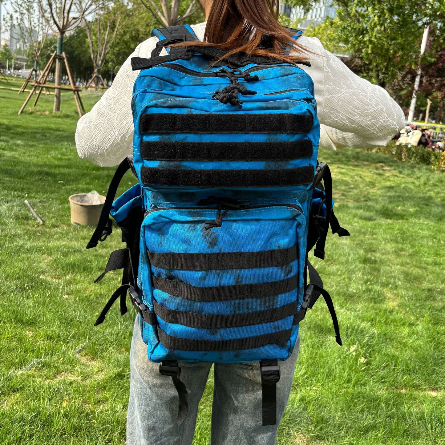 Camouflage Large Capacity Velcro Hard-wearing Waterproof Backpacks