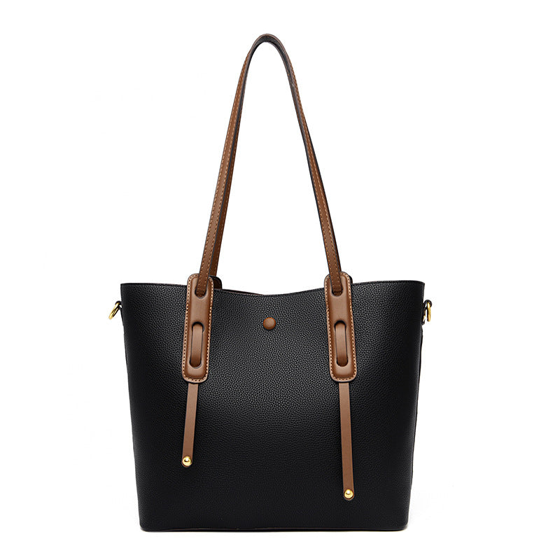 Women's Fashion Refined Simple Large Capacity Commuter Shoulder Bags