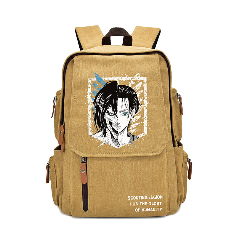 Attack Giant Wings Of Freedom Ghost Middle School Students' Schoolbags