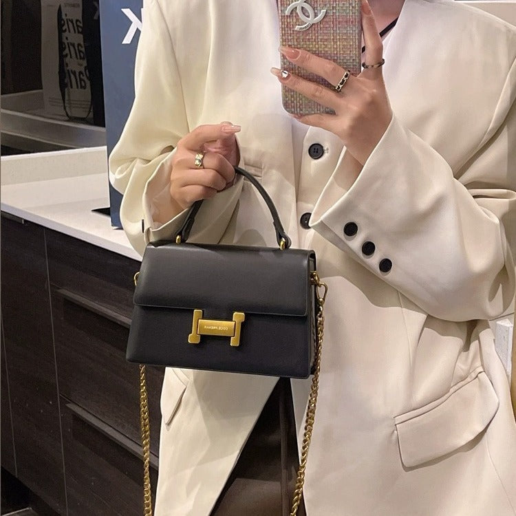 Women's High-grade Portable Fashion Light Luxury Minority Small Square Bags