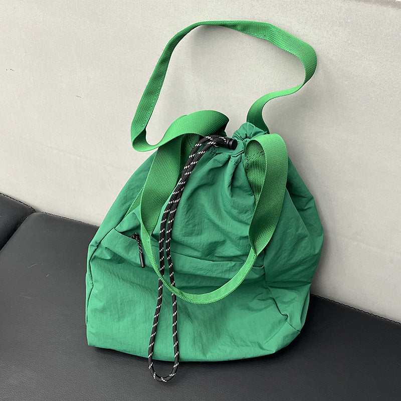 Women's Ge Large Capacity Double Oxford Cloth Bucket Bags