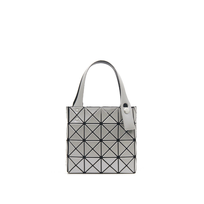 Women's Mini Box Nail Frosted Geometric Diamond Handbags
