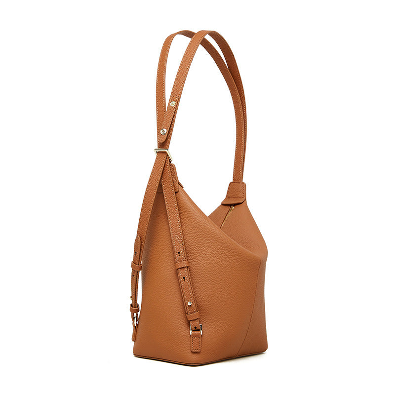 Women's Design Leather First Layer Underarm Crossbody Bags
