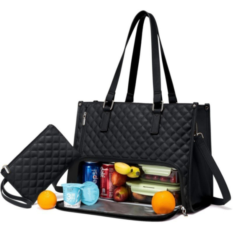 Women's Large Capacity Insulated Family Lunch Box Tote Bags