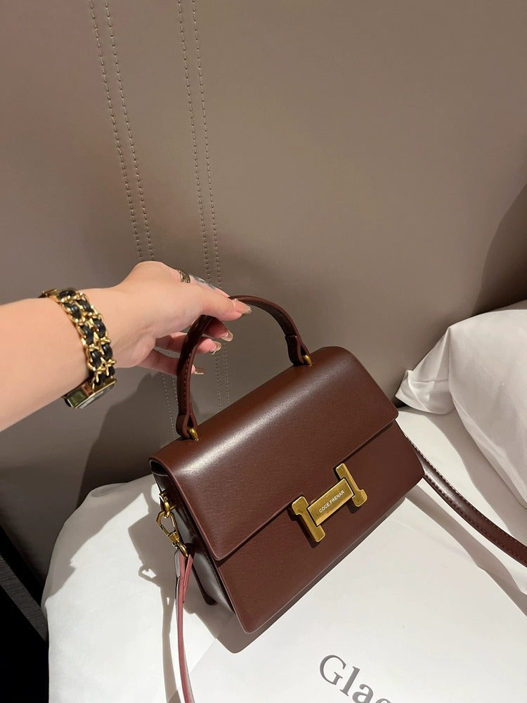 Women's High-grade Portable Fashion Light Luxury Minority Small Square Bags