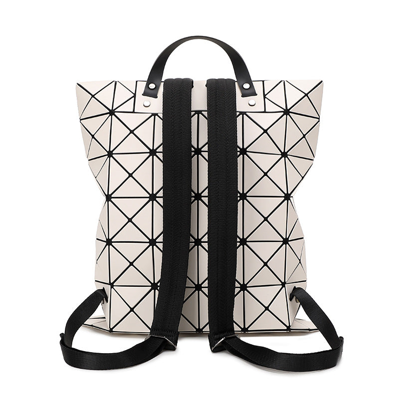 Unisex Geometric Rhombus Large Capacity Computer Backpacks
