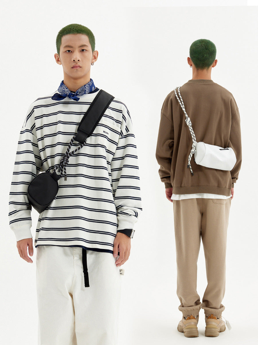 Men's Hello Niche Versatile Female Pillow Trendy Men's Messenger Bags
