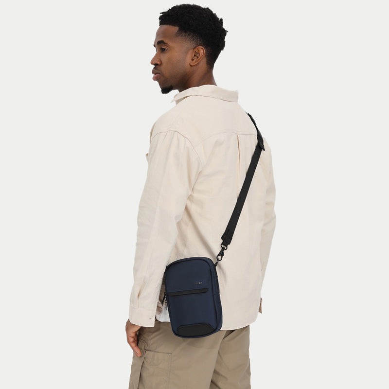 Men's High-grade Fashion Oblique Pattern Waterproof Men's Shoulder Bags