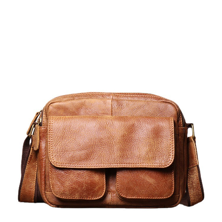 Women's & Men's & Goose Pond Summer Leather Matte Shoulder Bags