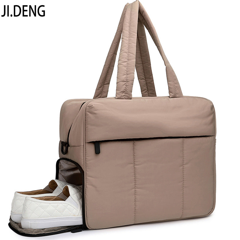 Women's Down Simple Astronaut Portable Picnic Tote Bags