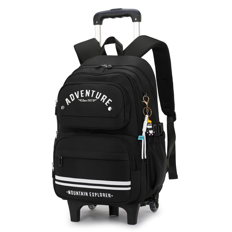 Fish Stair Climbing Large Capacity Removable Elementary School Students' Schoolbags