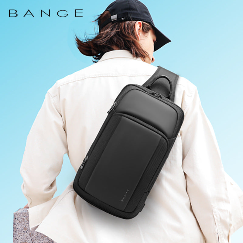 Men's Classy Stylish High-grade Waterproof Leisure Men's Chest Bags