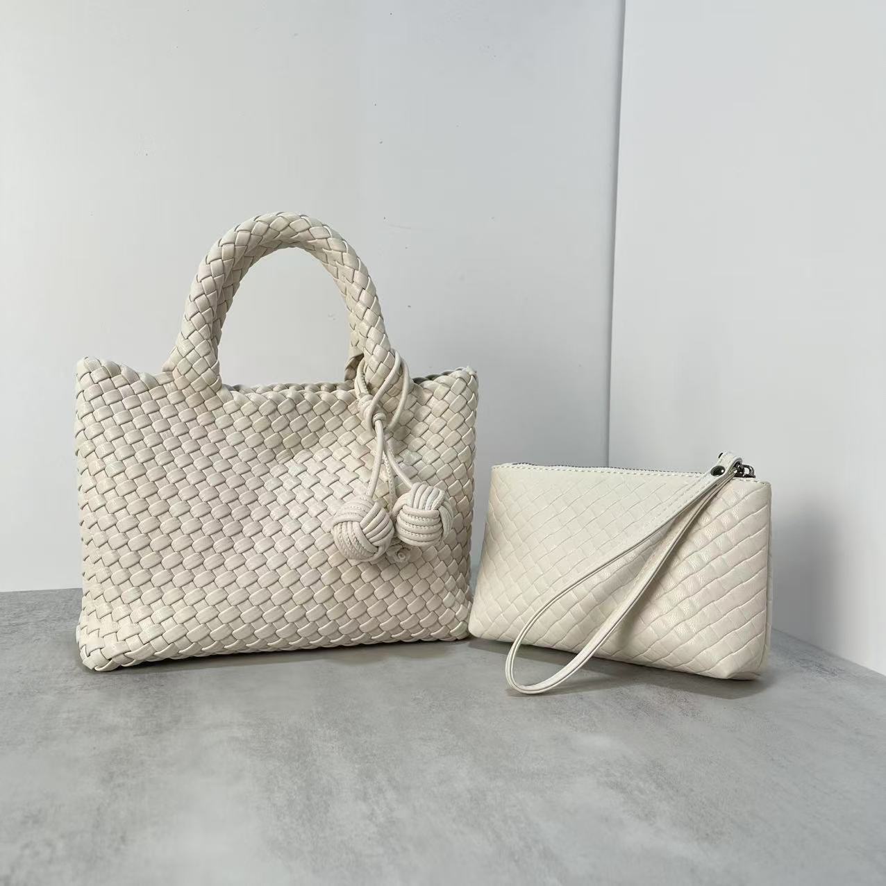 Women's Vegetable Basket Handmade Hand Carrying Leisure Shoulder Bags