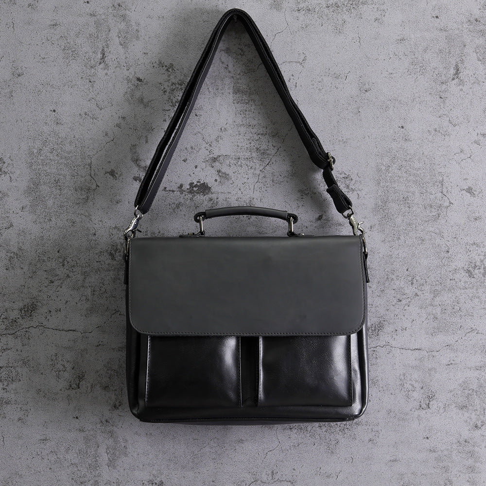 Men's Cool Business Retro Korean Trendy Men's Briefcases