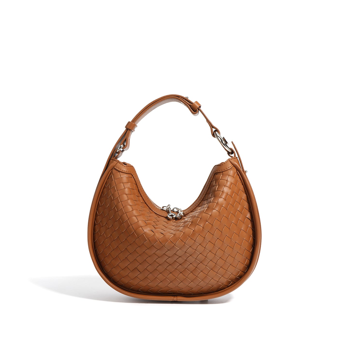 Braided Leather Selenodont Early Spring Fashion Genuine Armpit Bags