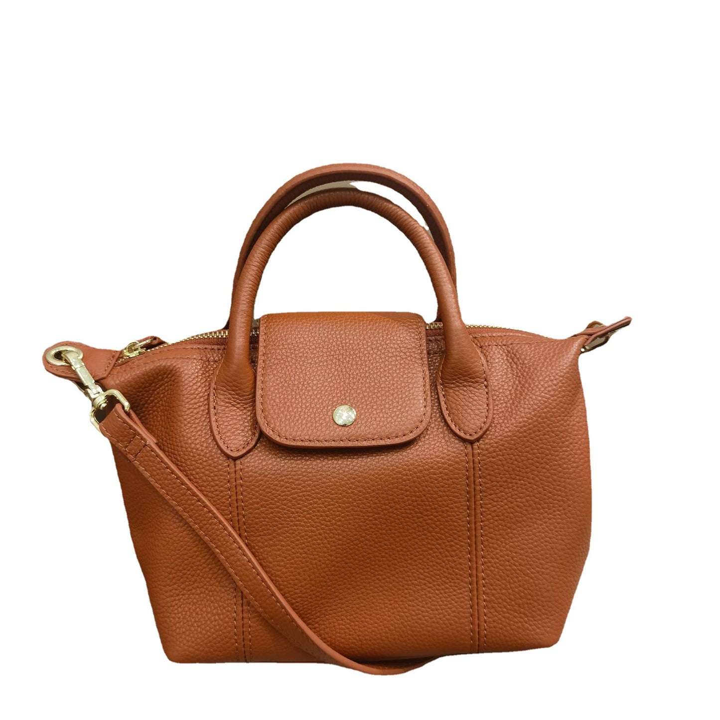 Women's Leather Advanced Design Sense Simple Commute Bags