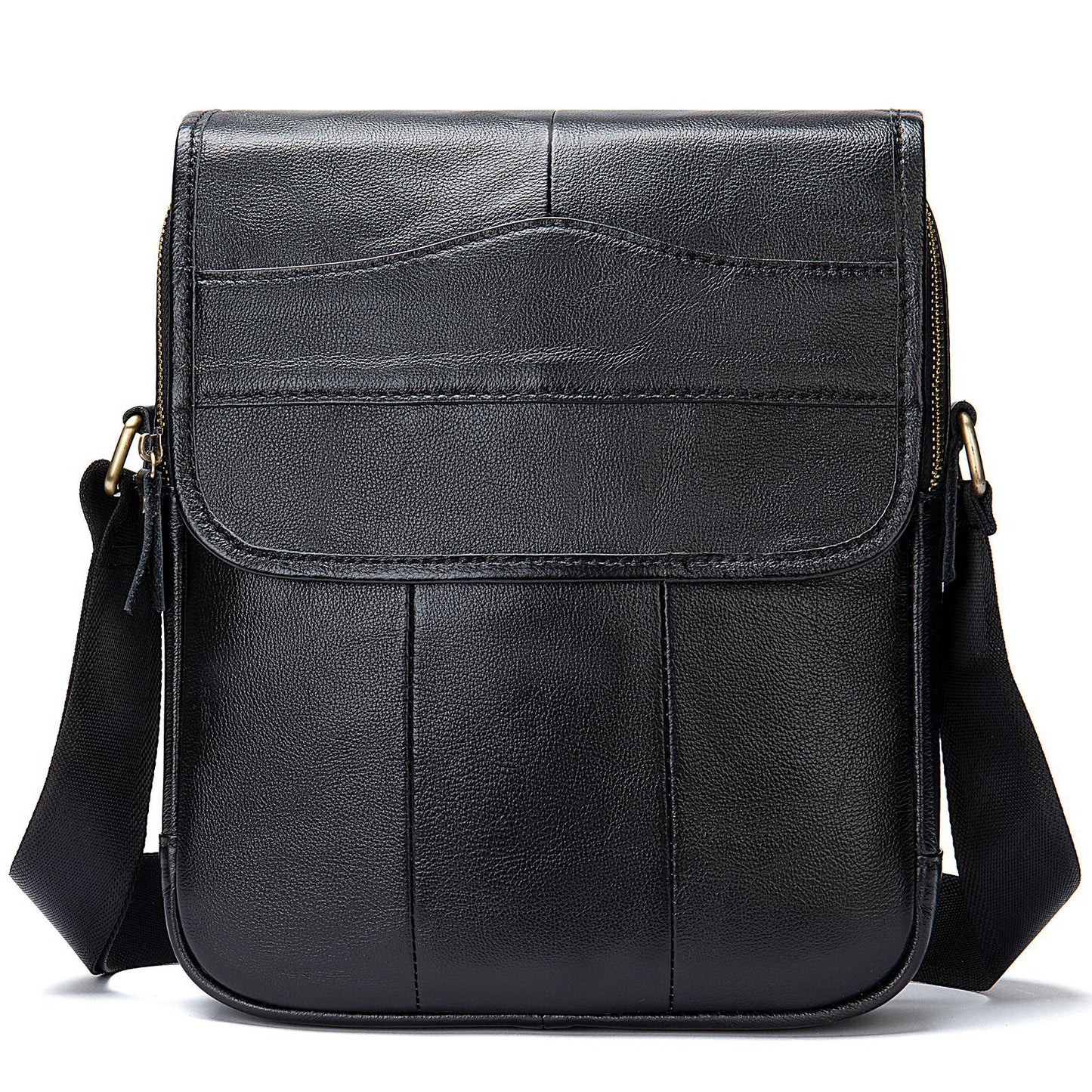Men's Genuine Leather Retro First Layer Cowhide Men's Messenger Bags
