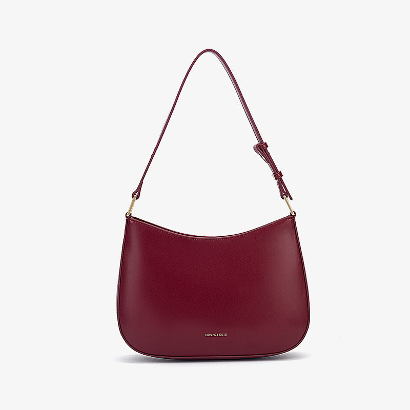 Women's High-grade Niche French Stick Underarm Simple Armpit Bags