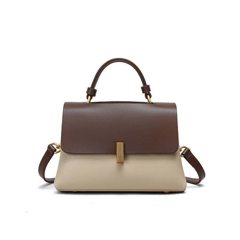 Elegant Female Lady Design Texture Portable Handbags
