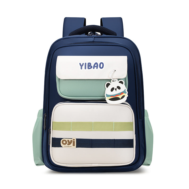 Children's Primary Waterproof Oxford Cloth Spine Protection Elementary School Students' Schoolbags