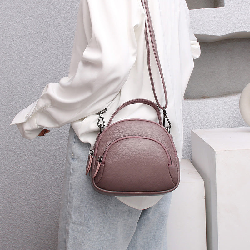 Women's Genuine Leather Mother Fashion First Layer Handbags