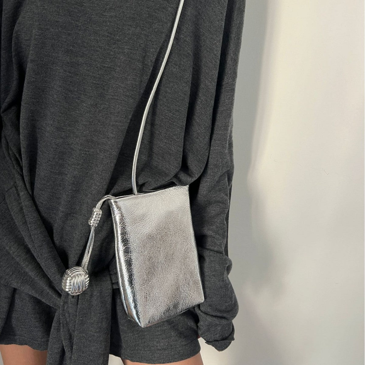 Women's Mini Vertical Mobile Litchi Pattern First Phone Bags