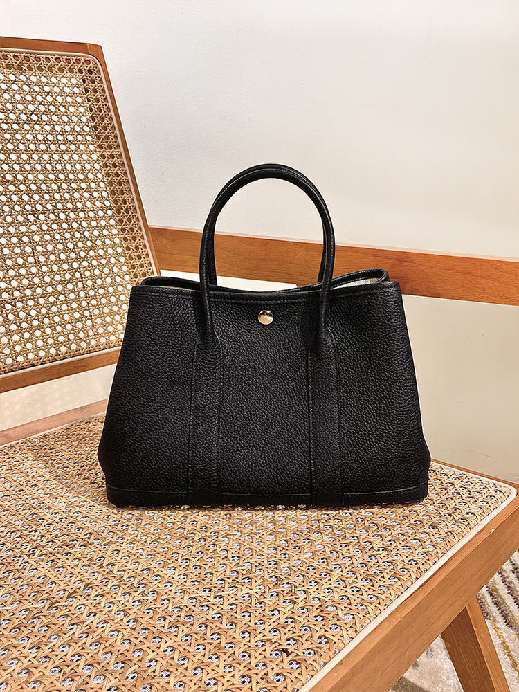 Women's Artisan Genuine Leather Portable Imported Cowhide Tote Bags