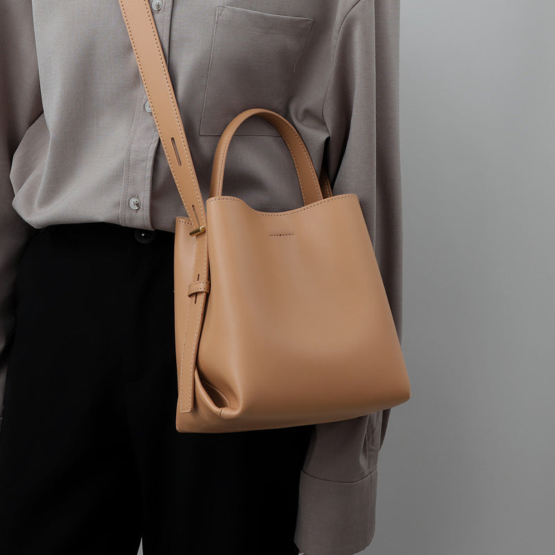 Women's Summer Cross Body One Genuine Leather Large Crossbody Bags