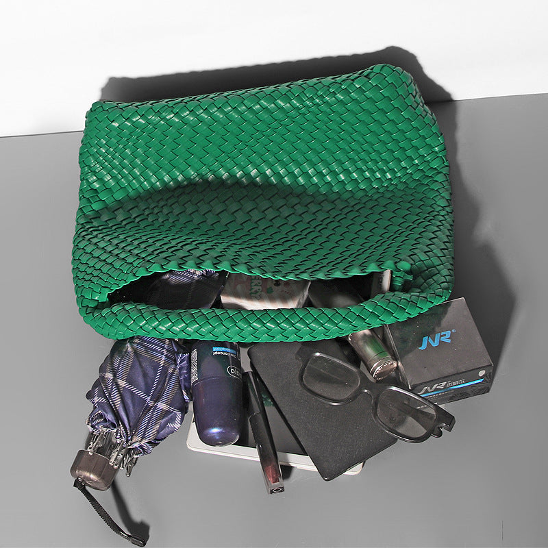 Women's Fashion Woven Hand Large Capacity Combination Shoulder Bags