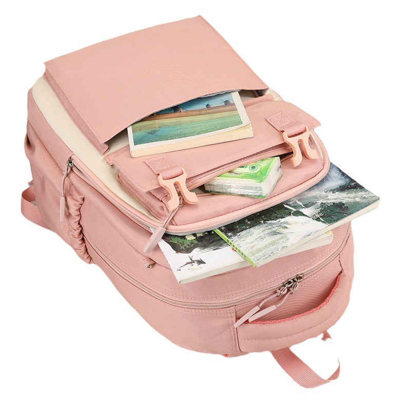 Style Cute Korean High Junior Large Elementary School Students' Schoolbags