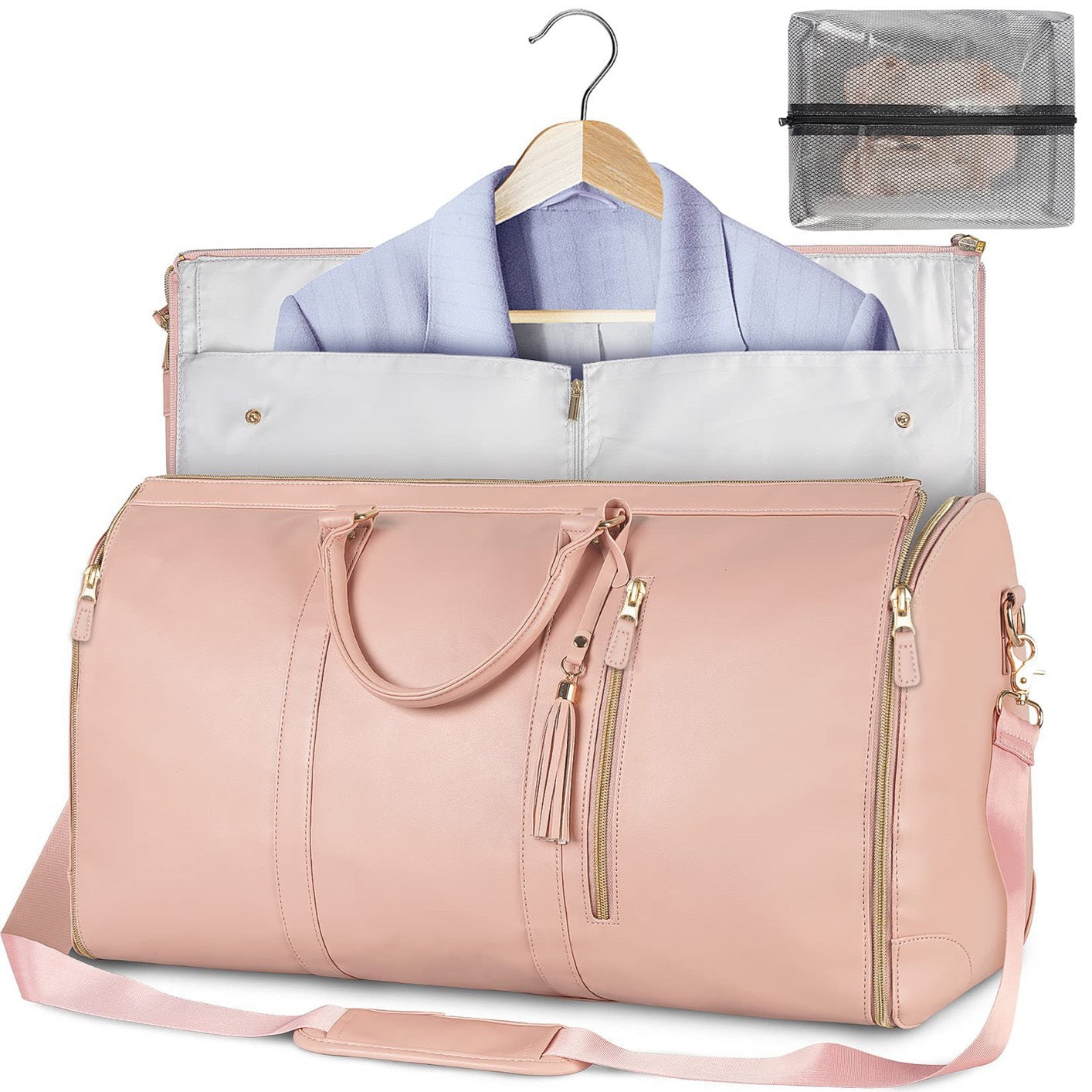 Women's & Men's & Versatile Suit Folding Large Capacity Travel Bags