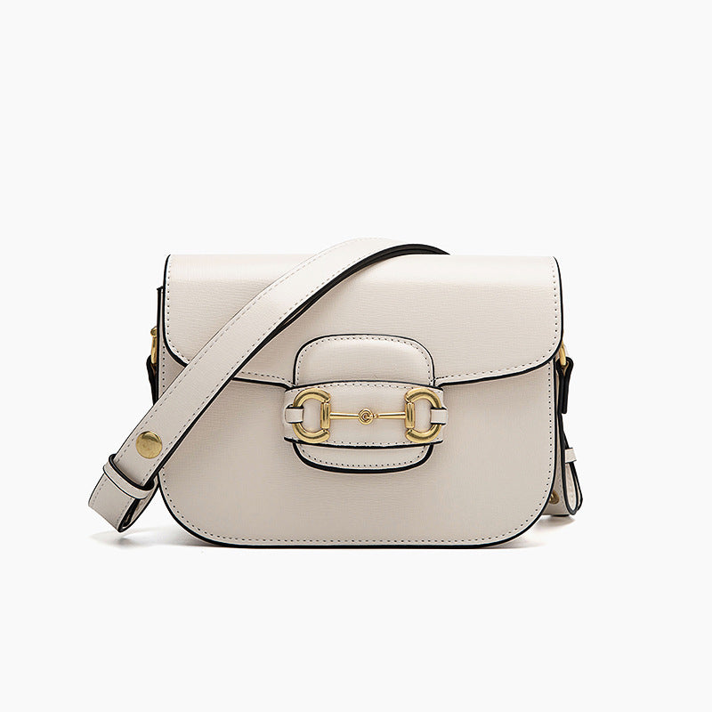 Women's Design High-grade Retro Horse Saddle Presbyopic Shoulder Bags