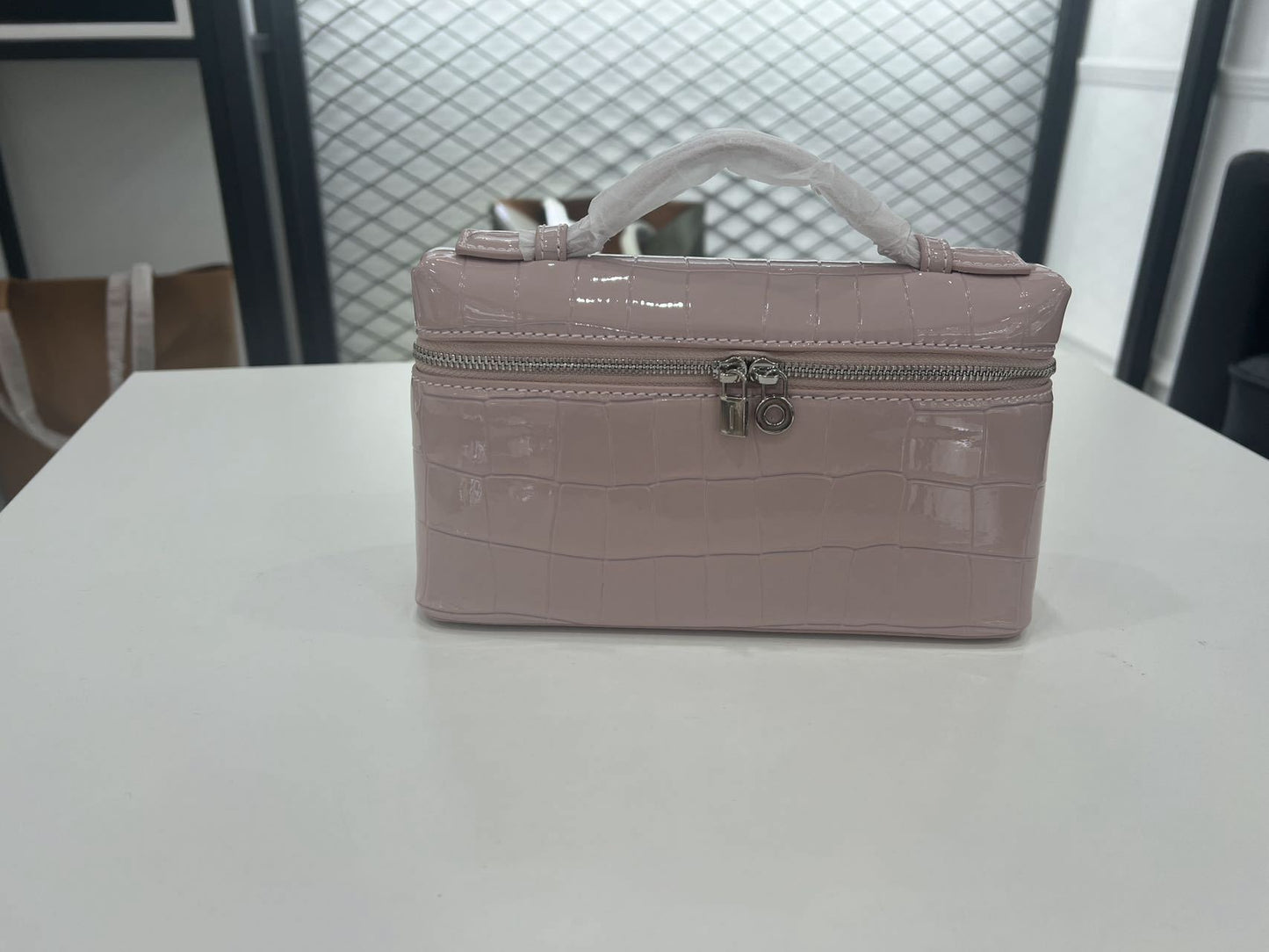 Women's Lunch Box Genuine Leather Portable For Bags